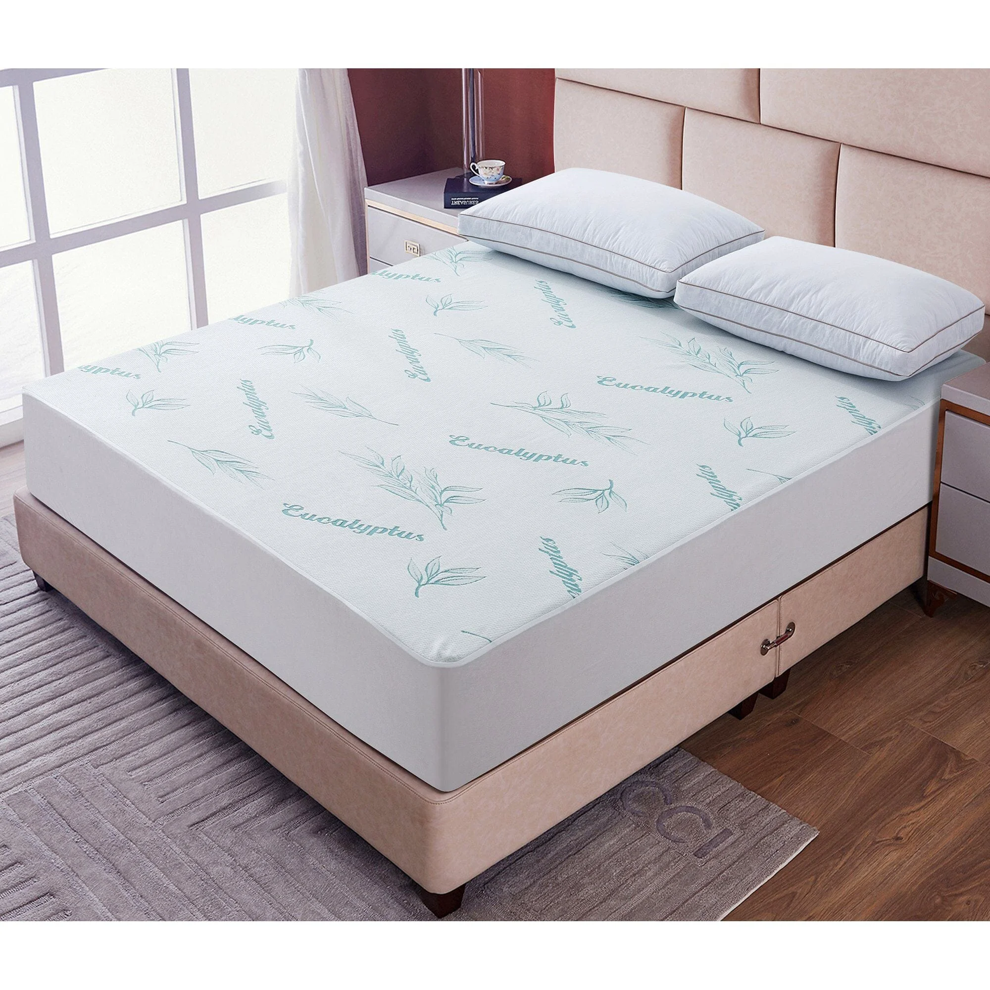 Smooth Maison Blanche Eucalyptus Scented Waterproof Mattress Protector Original