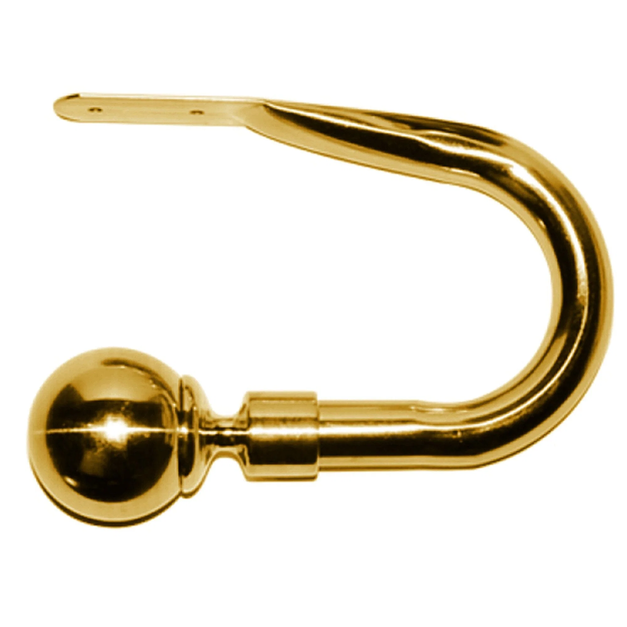 Luxury Bronn - Sphere Curtain Holdbacks Gold Set of 2 Elite