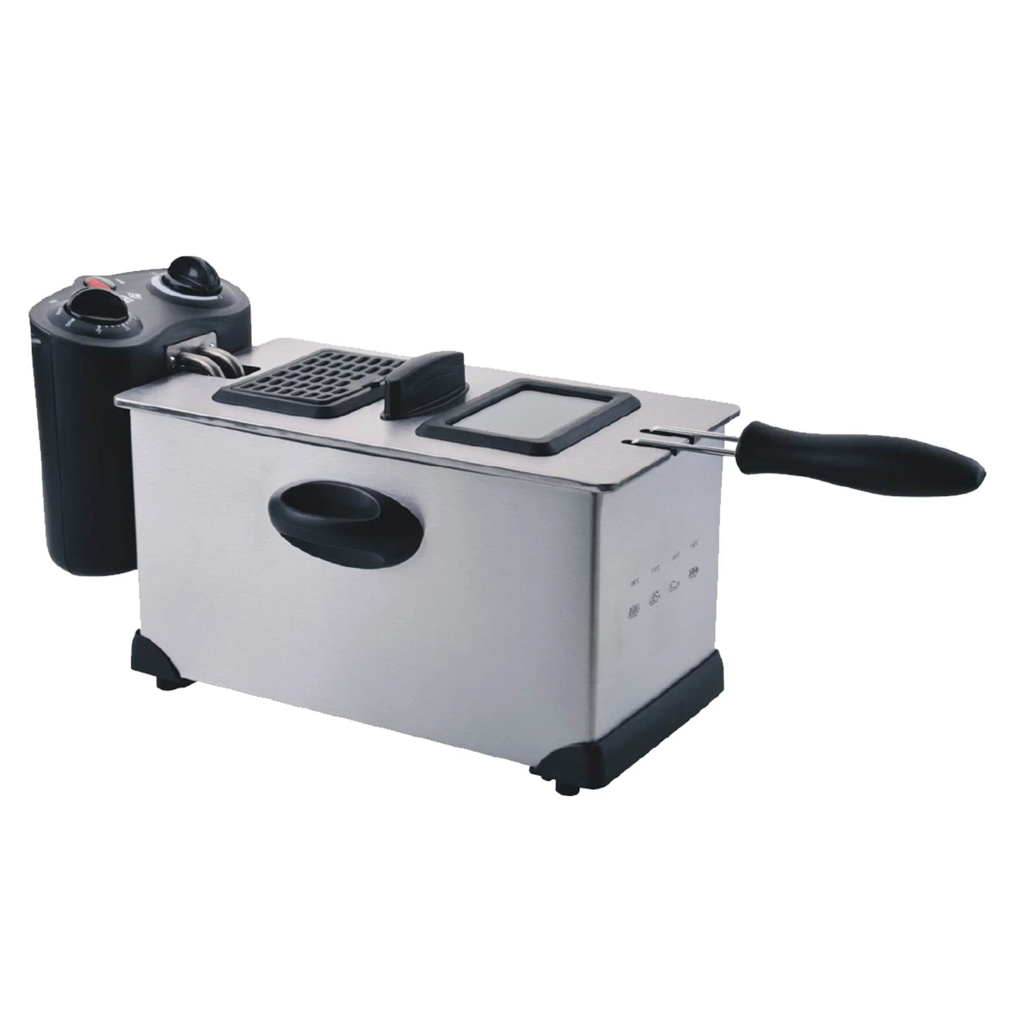 Responsible À la Cuisine - 3 L Stainless Steel Deep Fryer 1700w with Light Indicator Optimized