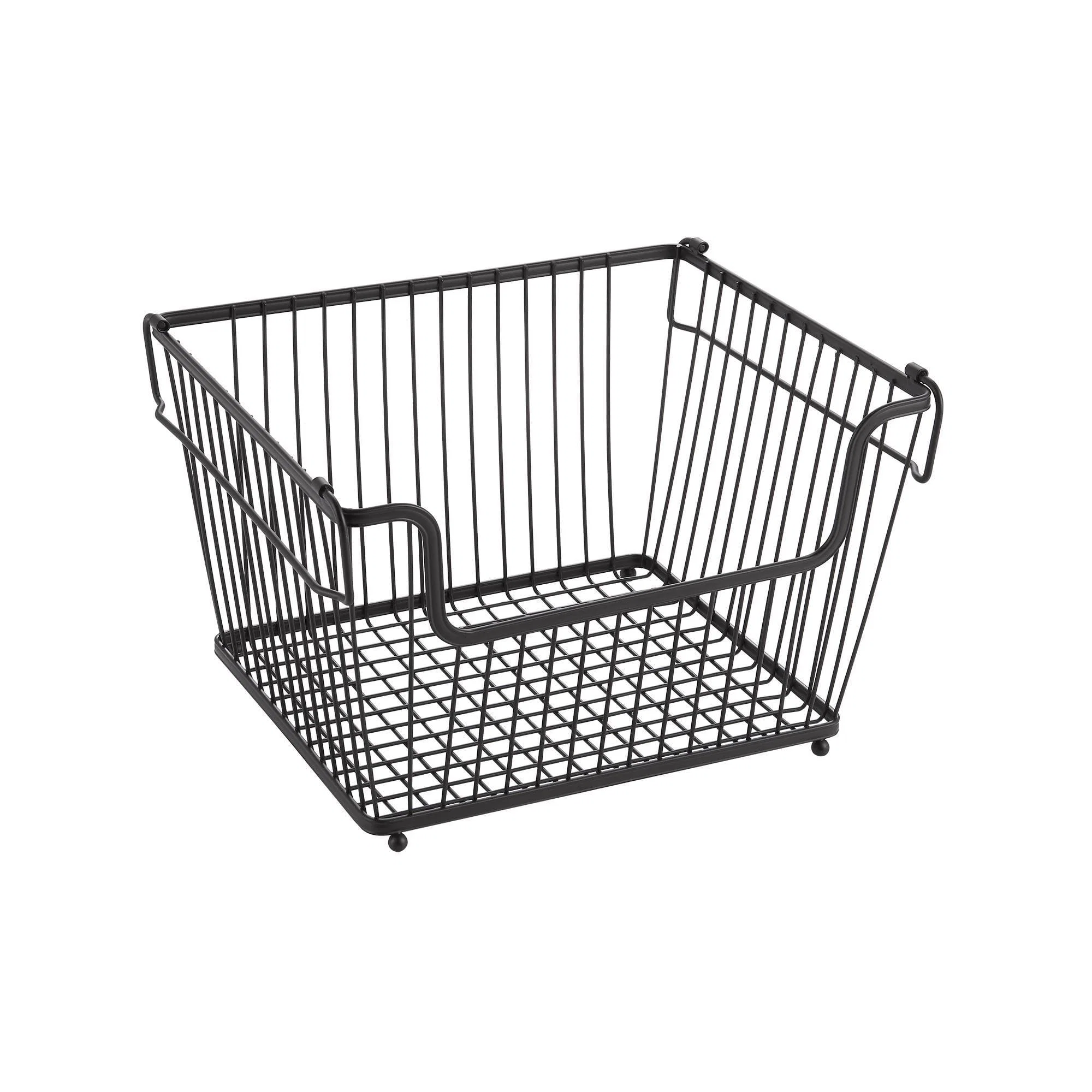 Quality Vintage Stackable Storage Basket Functional