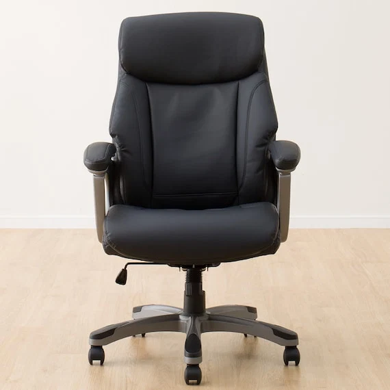 Detailed OFFICECHAIR ESTEN N-SHIELD BK Green