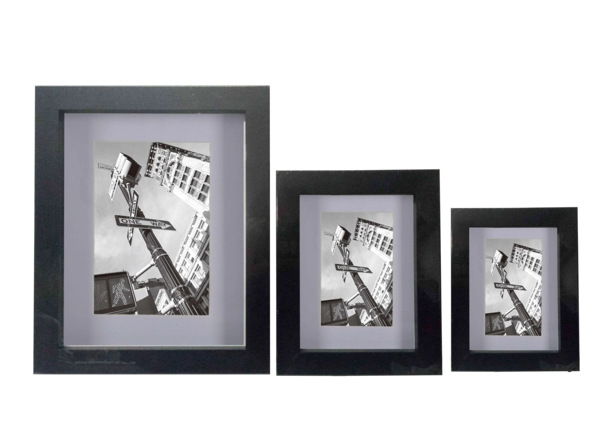 Original Design Black Picture Frames -3 Sizes Environmentally Friendly