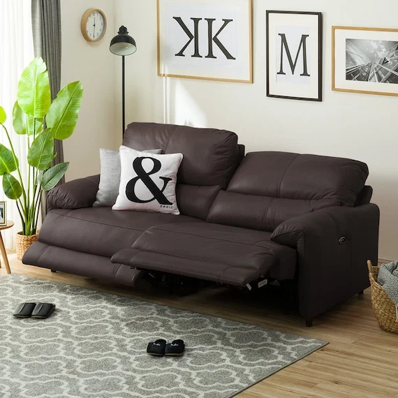 Smooth 3P ELECTRIC SOFA JAFFA NB DBR Effective