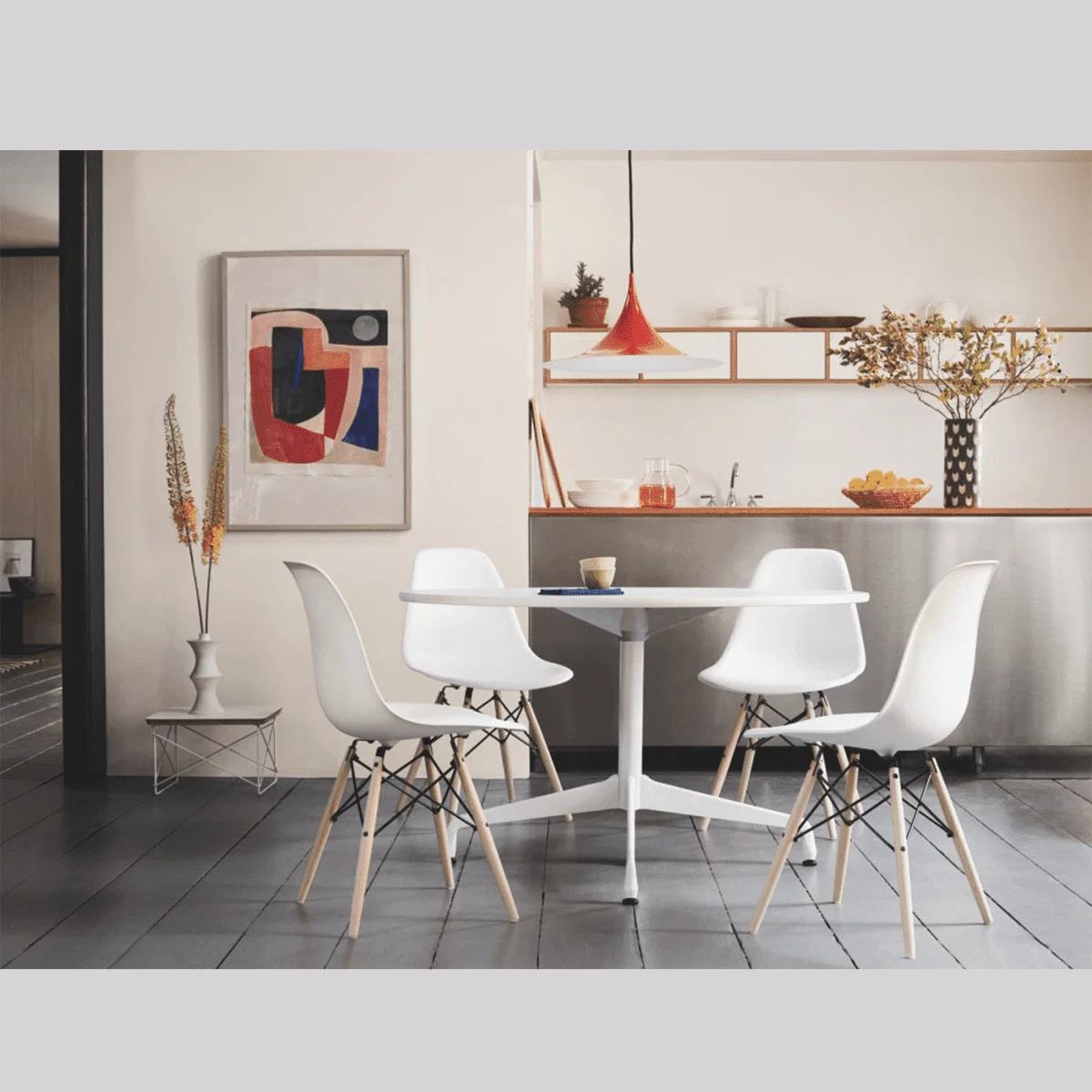 Solid Molded Dining Chair Optimized