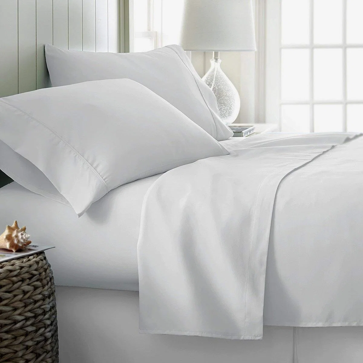 Breathable Sheet Set T600 White Relaxed