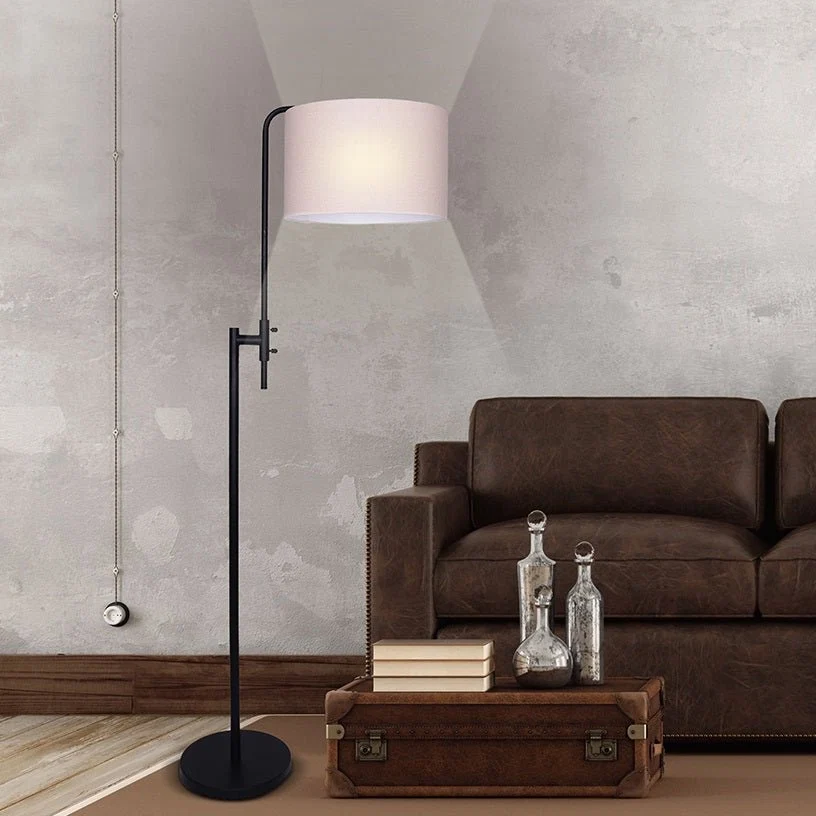 Fine Adjustable Metal Floor Lamp World-Class