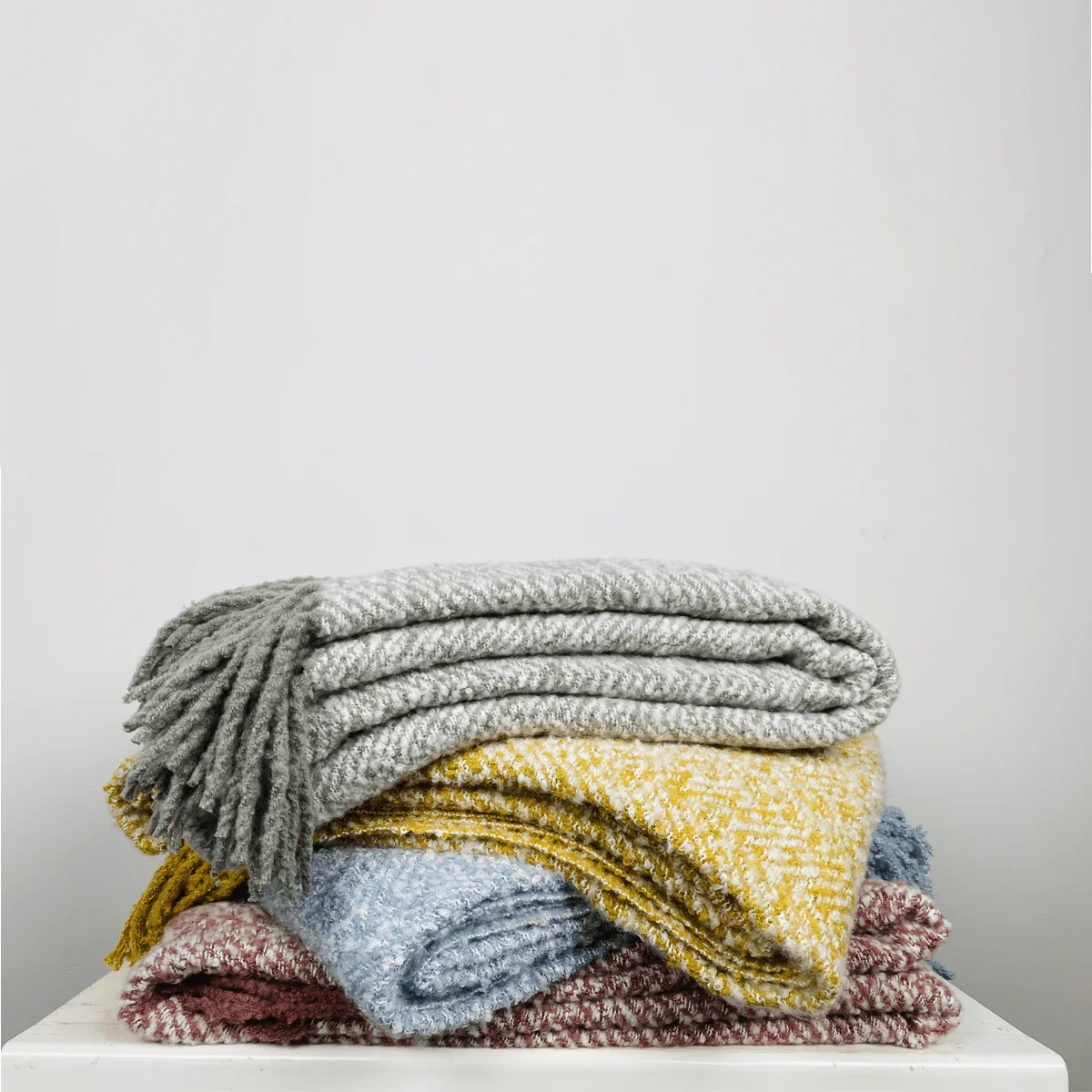 Fast Throw Rafael Faux Mohair Smooth