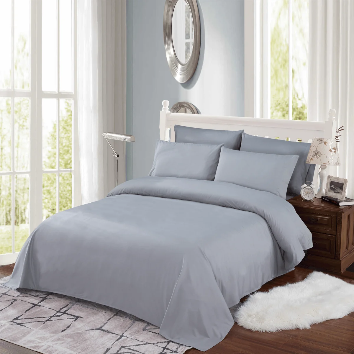 User-Friendly Sheet Set Solid Color Microfiber Original