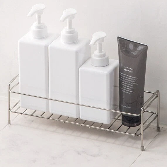 Breathable WIRE BATH RACK 1TIER FB20011 W30D11H9.5 Elegant