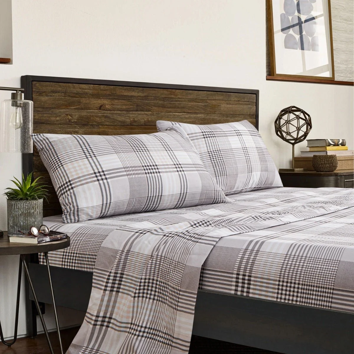 Flexible SUTTON- MF Grey Sheet Set Versatile