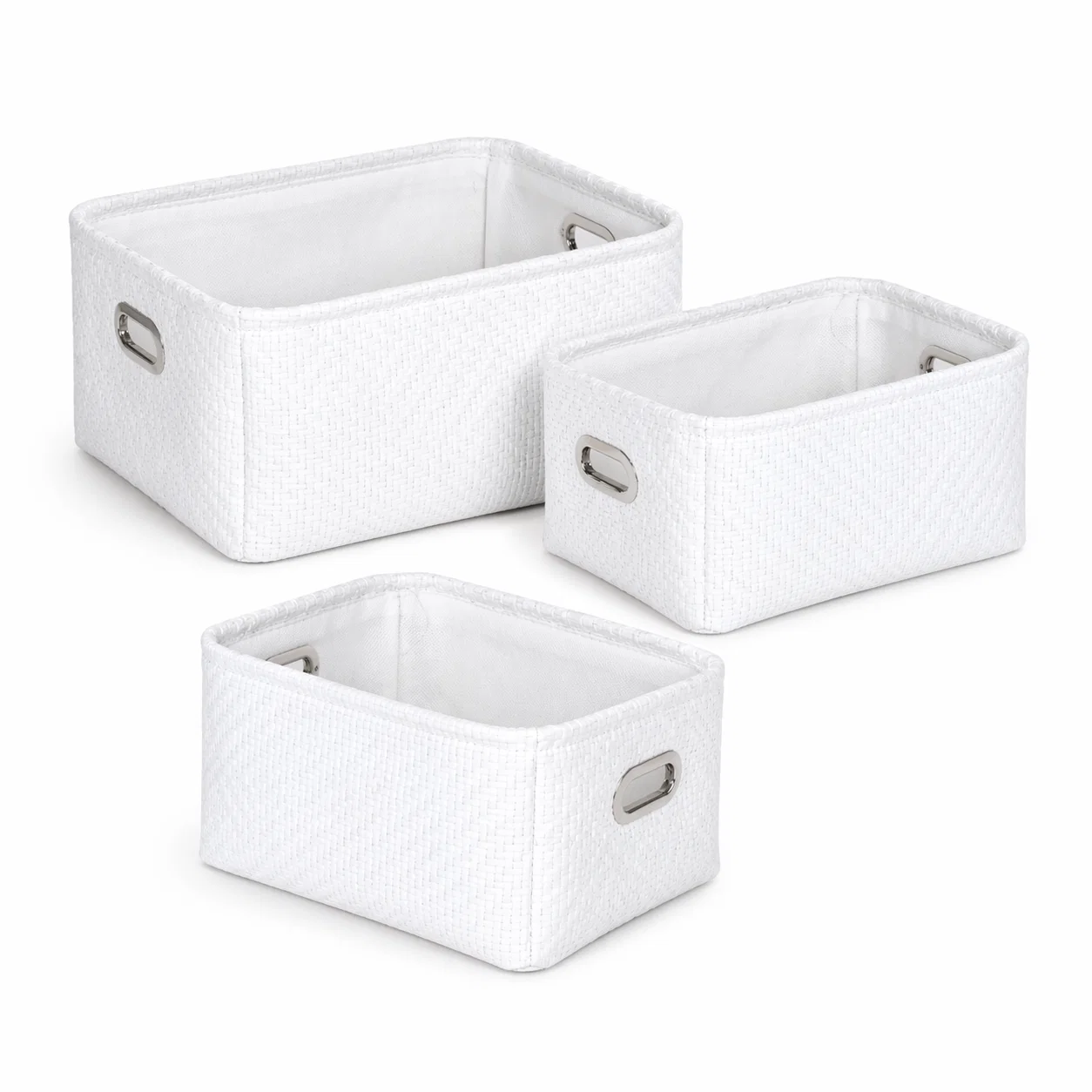 Verified Storage Basket White Fine