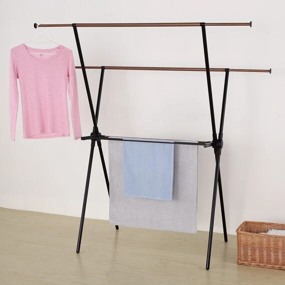 Reliable EXTENDABLE DRYING RACK BK DG01X Green