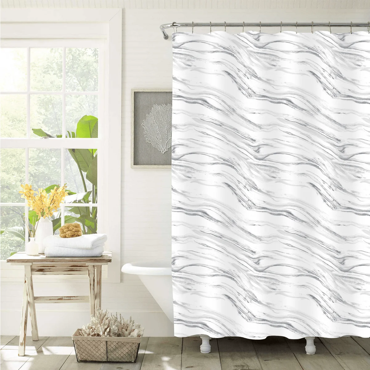 Elite Lauren Taylor - ELENOR- Shower Curtain Safe