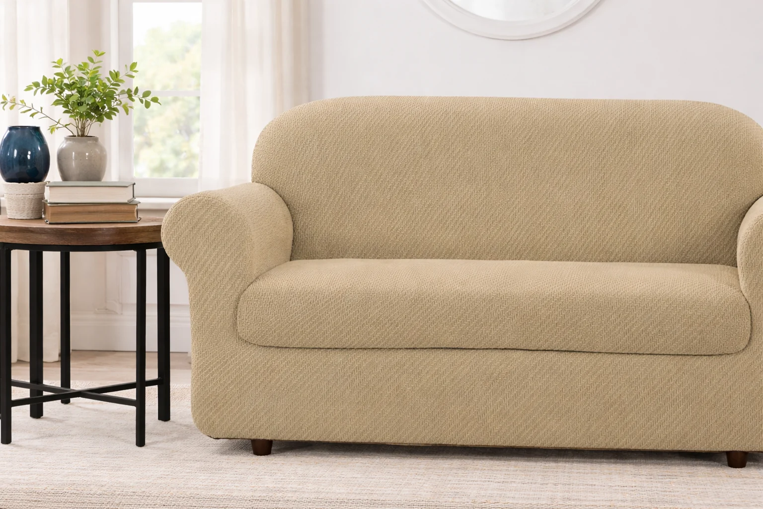 Effective Stretch Knit Sofa Cover Comfortable