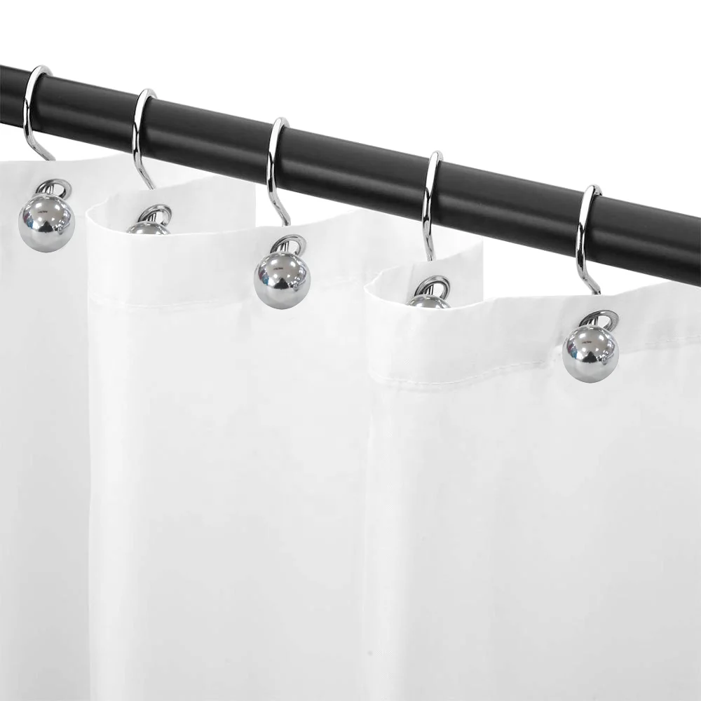 Fine Shower Curtain Hooks 12pcs Set 24b Reliable