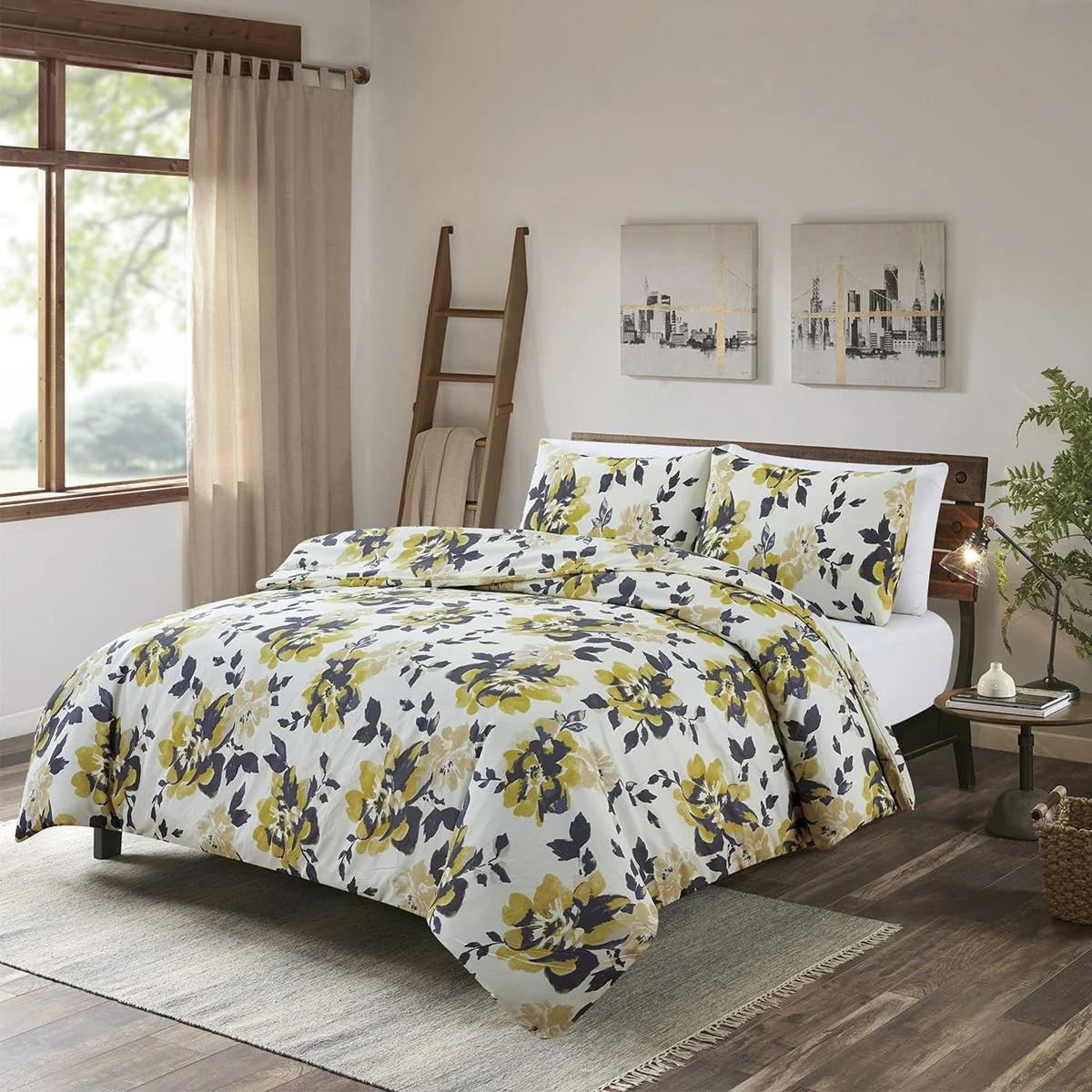 Organic Zinnia - Duvet Cover Set Yellow Comfortable