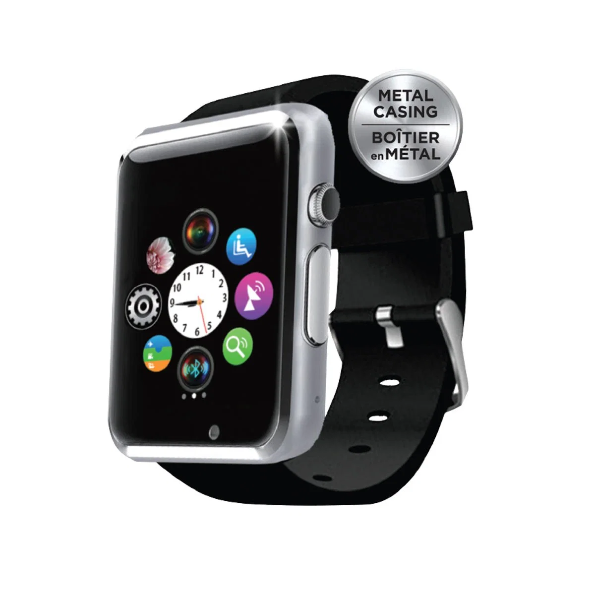 Fast Boost Smart Watch with built-in Camera Crafted