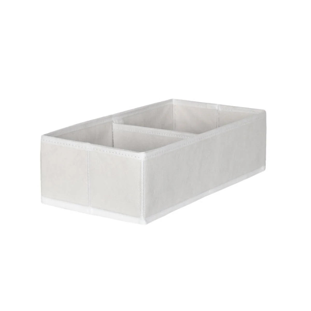 Comfortable Drawer Divider White 35x18x10cm Foldable Superior