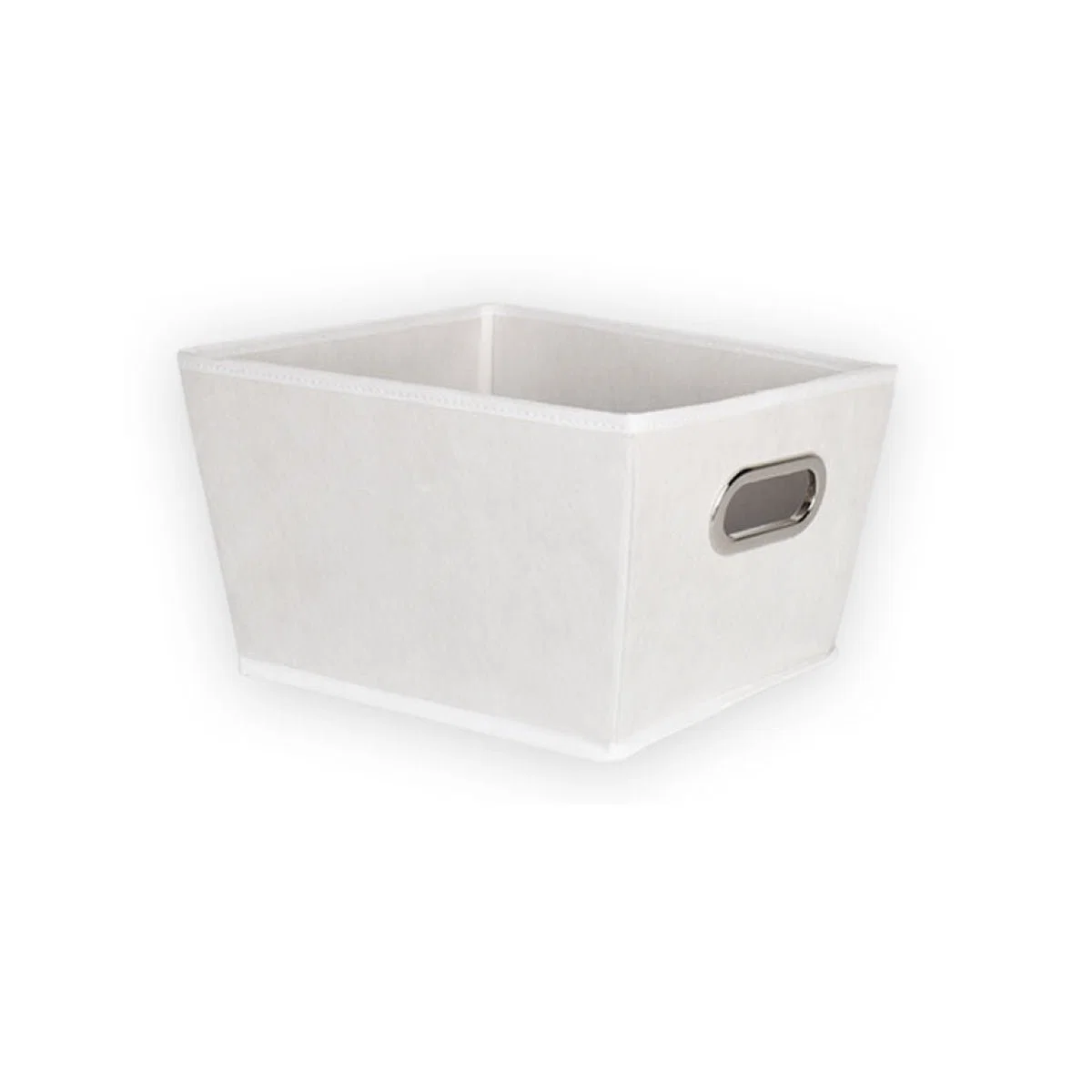 Elegant Storage Bin White 33x25x.5x19 Carefully Designed