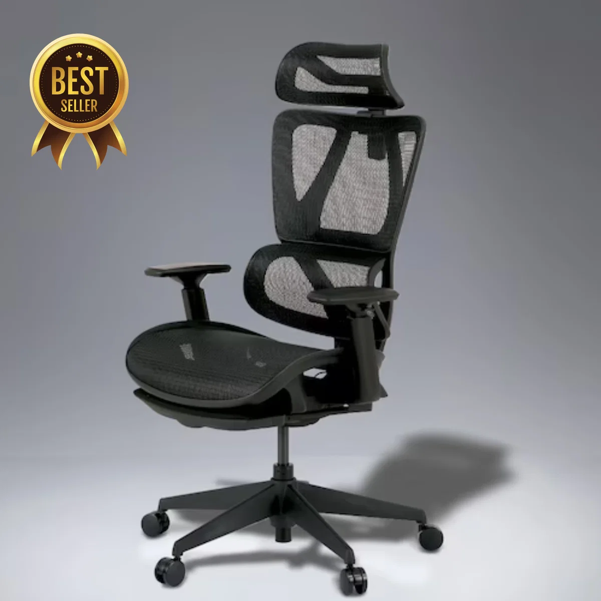 Detailed OFFICECHAIR OC707 ERASTMA BK Long-Lasting