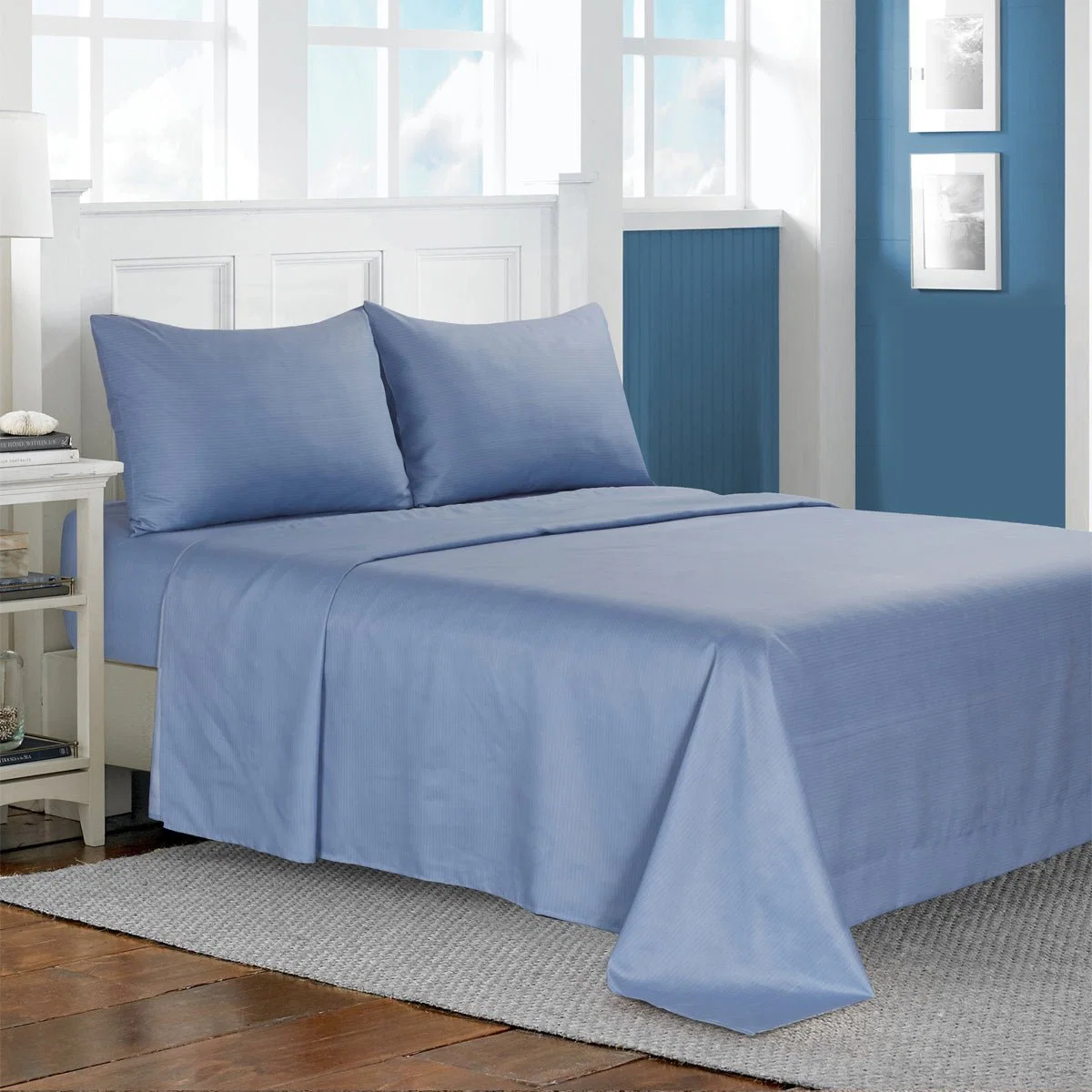 Original Design Thompson - Microfiber Blue Sheet Set Environmentally Friendly