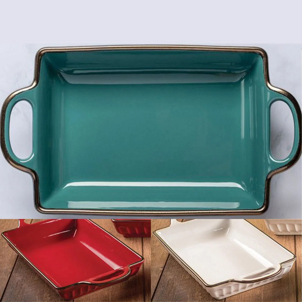 Excellent Baking Plate Med Rectangular Top-Quality
