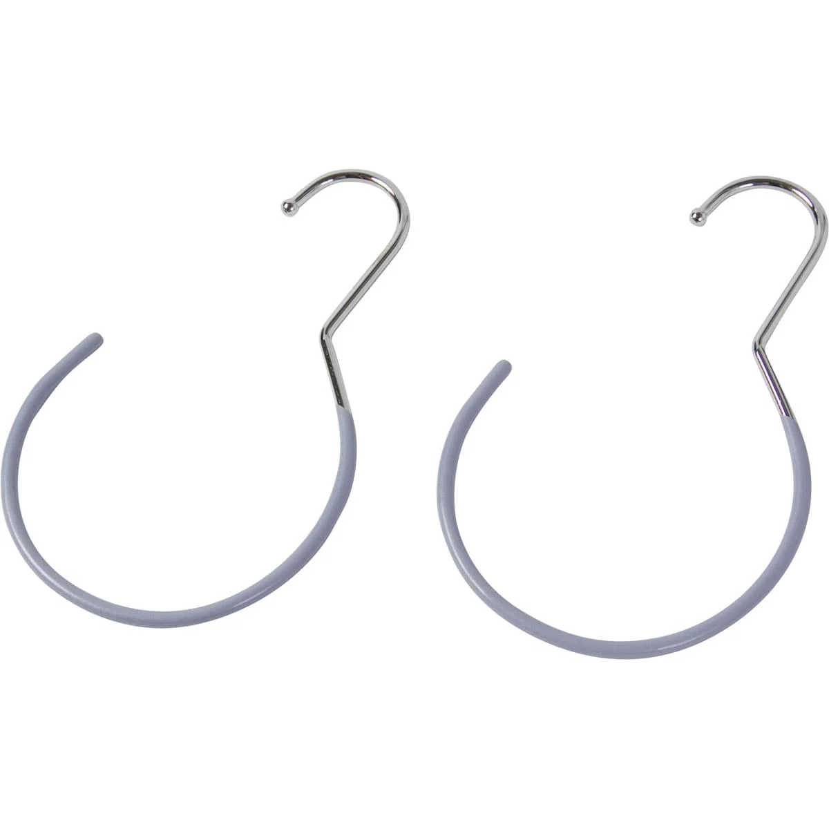 Secure NON-SLIP BAG SCARF HANGER LM01 GY 2P Convenient