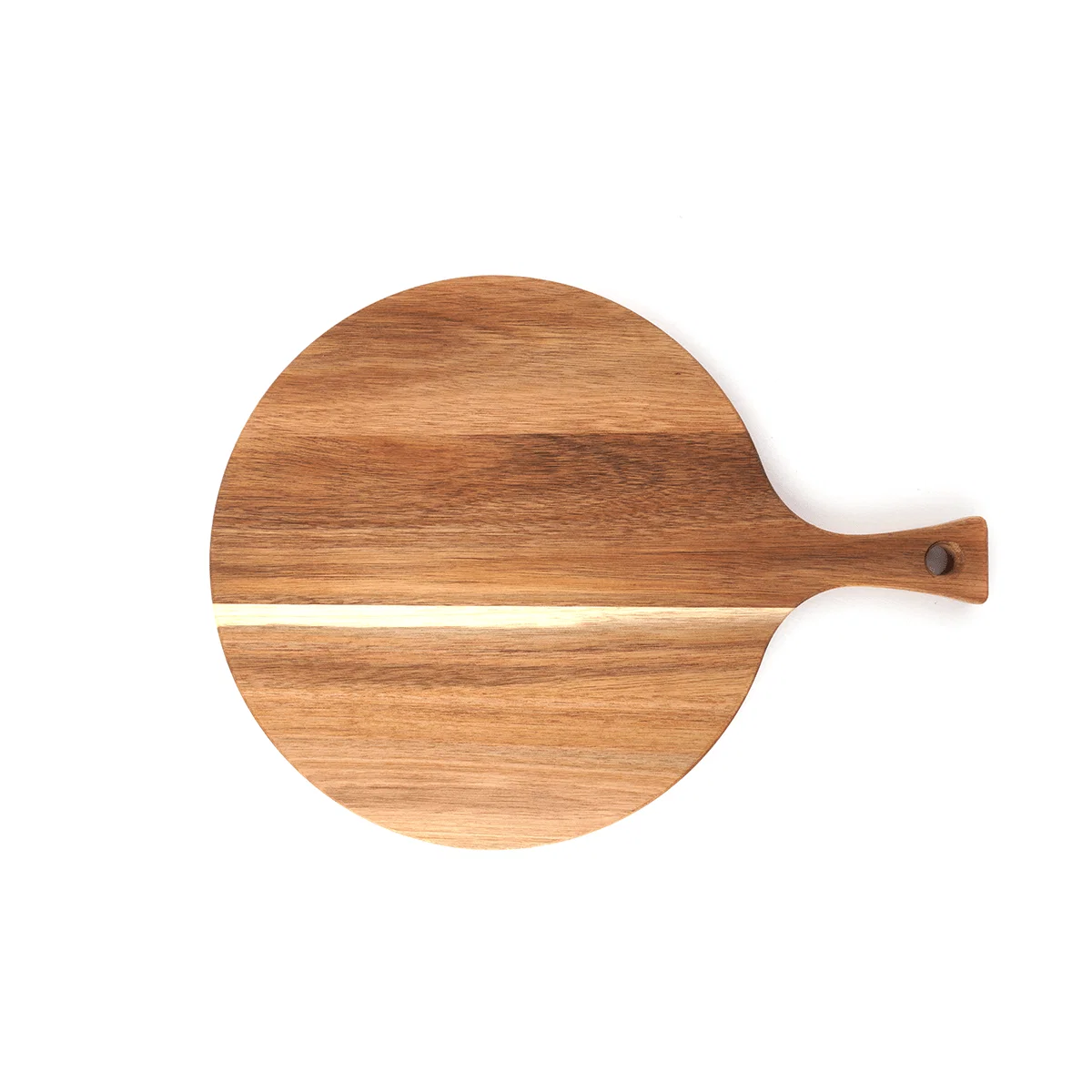 Excellent Round Acacia Cutting Board Wt Handle Safe
