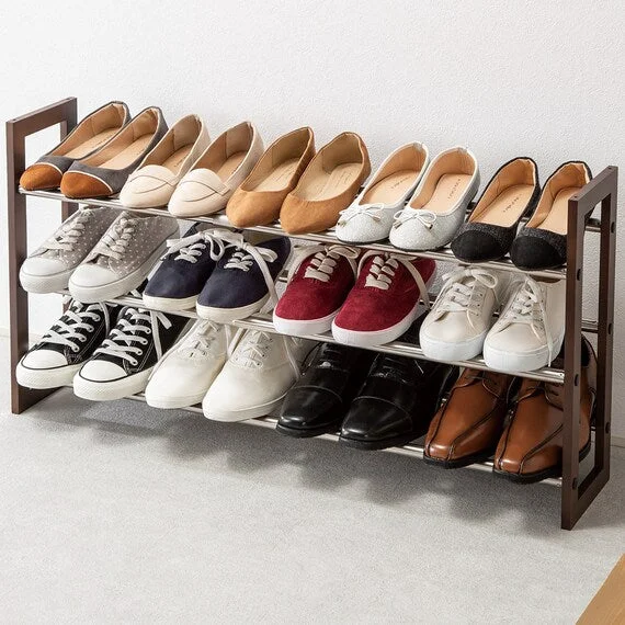Expertly Made EXTENDABLE amp STACKABLE SHOE RACK MBR JJ50601 Elite