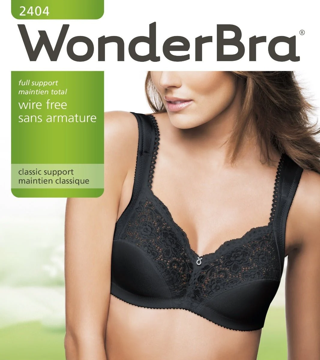 Artisan WonderBra- Wireless Full Support Bra Black - W2404 Outstanding