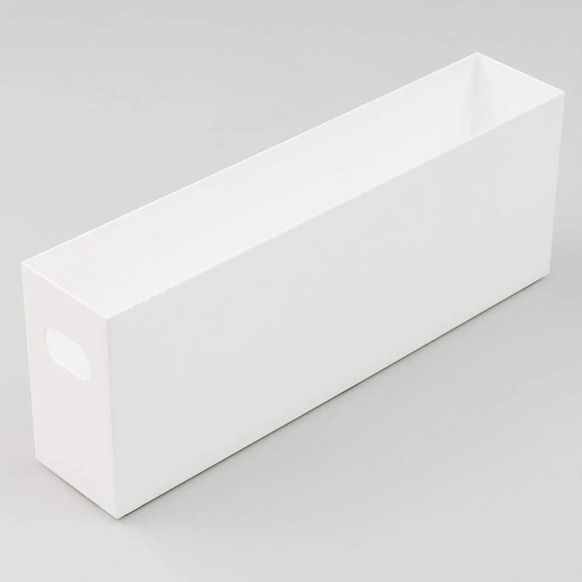 Smooth STORAGE BOX CLANE LOW-SLIM WH Excellent