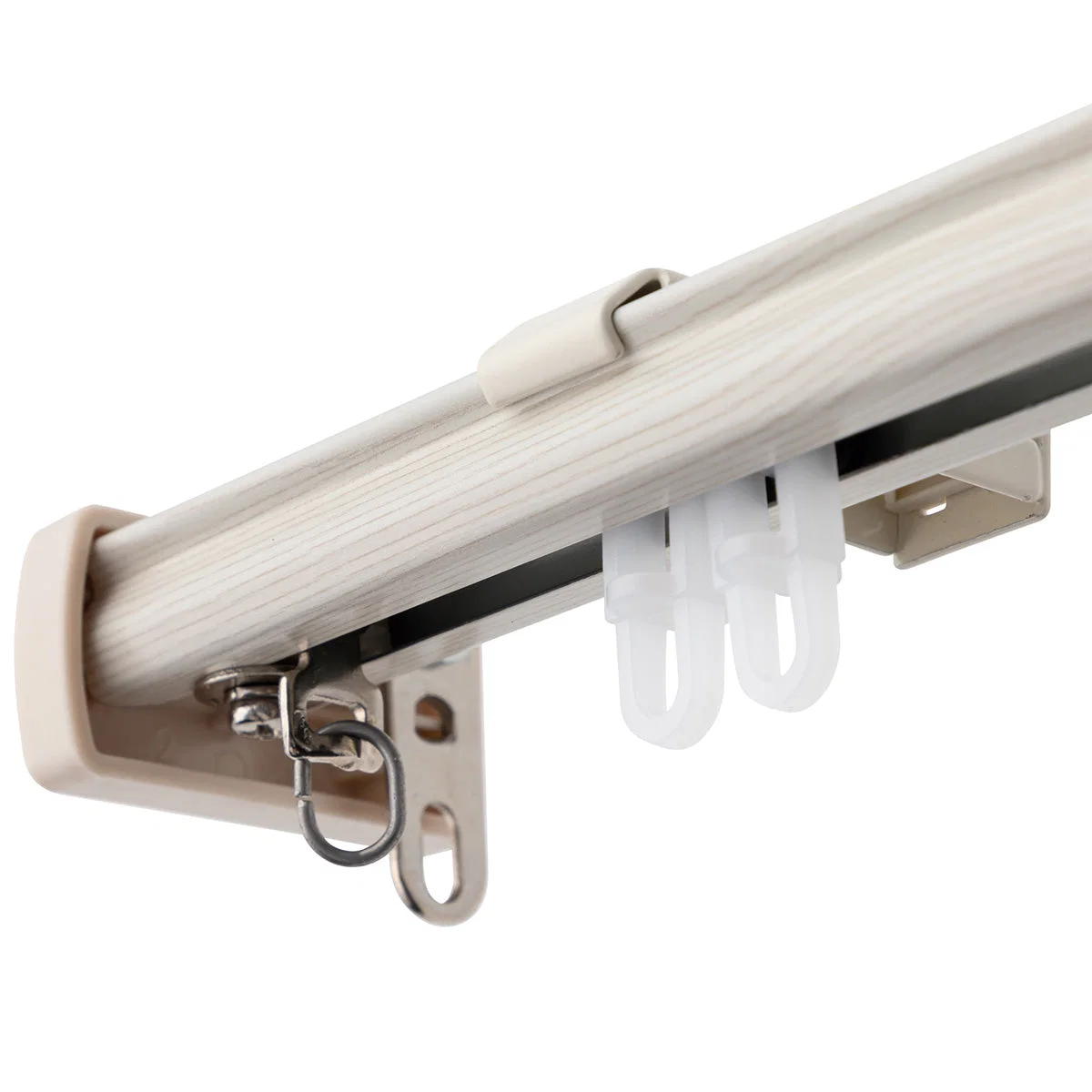Breathable VEINED CURTAINRAIL KR3 WH 1M W High-Grade