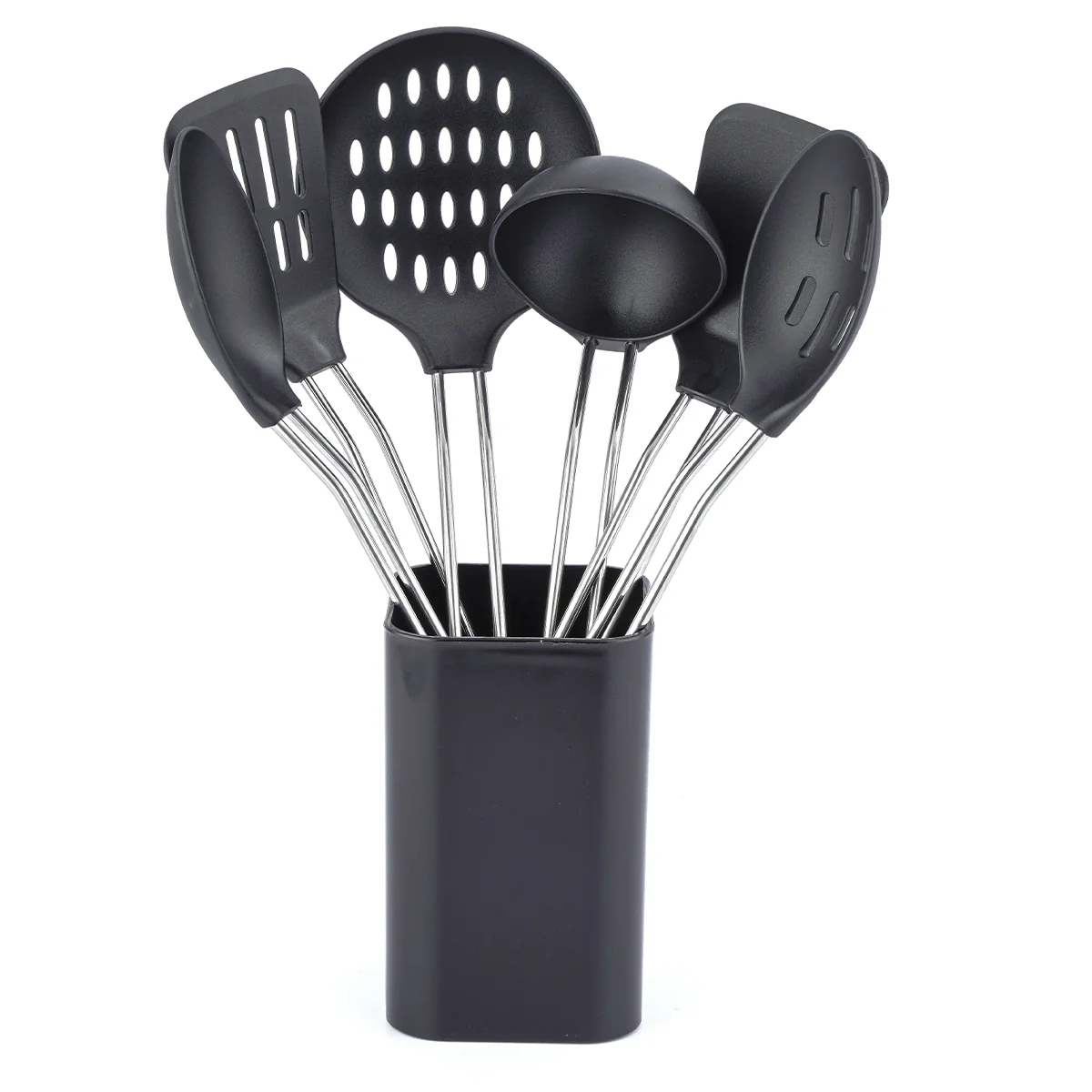 Fine À La Cuisine - 6Pcs Kitchen Tool Set With Holder Top-Quality