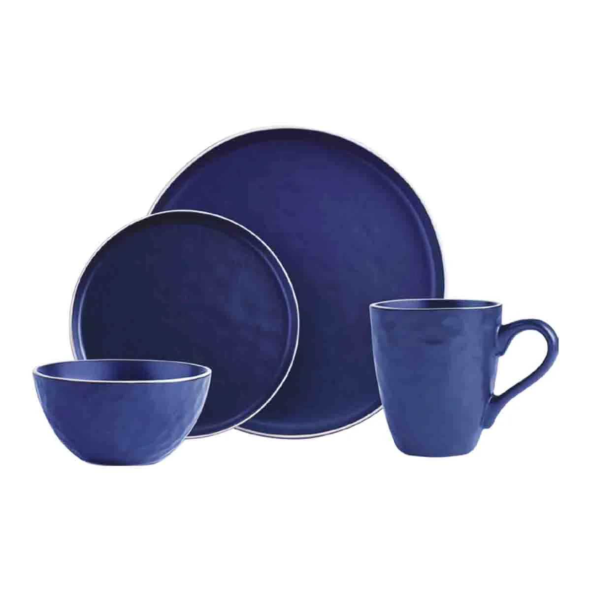 Eco-Friendly Mercerie Glaced 16pc Dinnerware Set Authentic