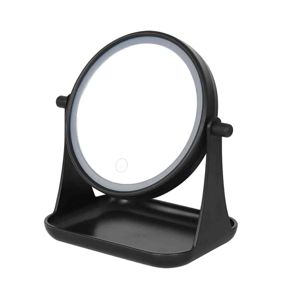 Premium Material Makeup Mirror with LED Light Casual