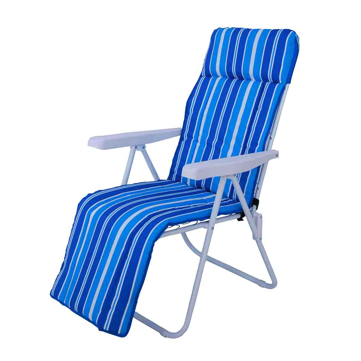 Reliable Outdoor Folding Steel Lounge Chair Expertly Made