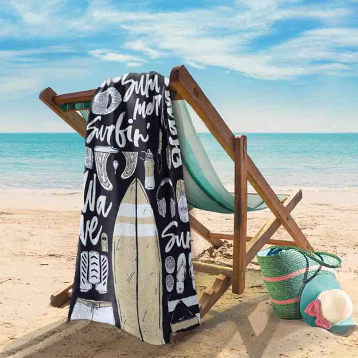 Solid Sol del Mare - Beach Towels Modern