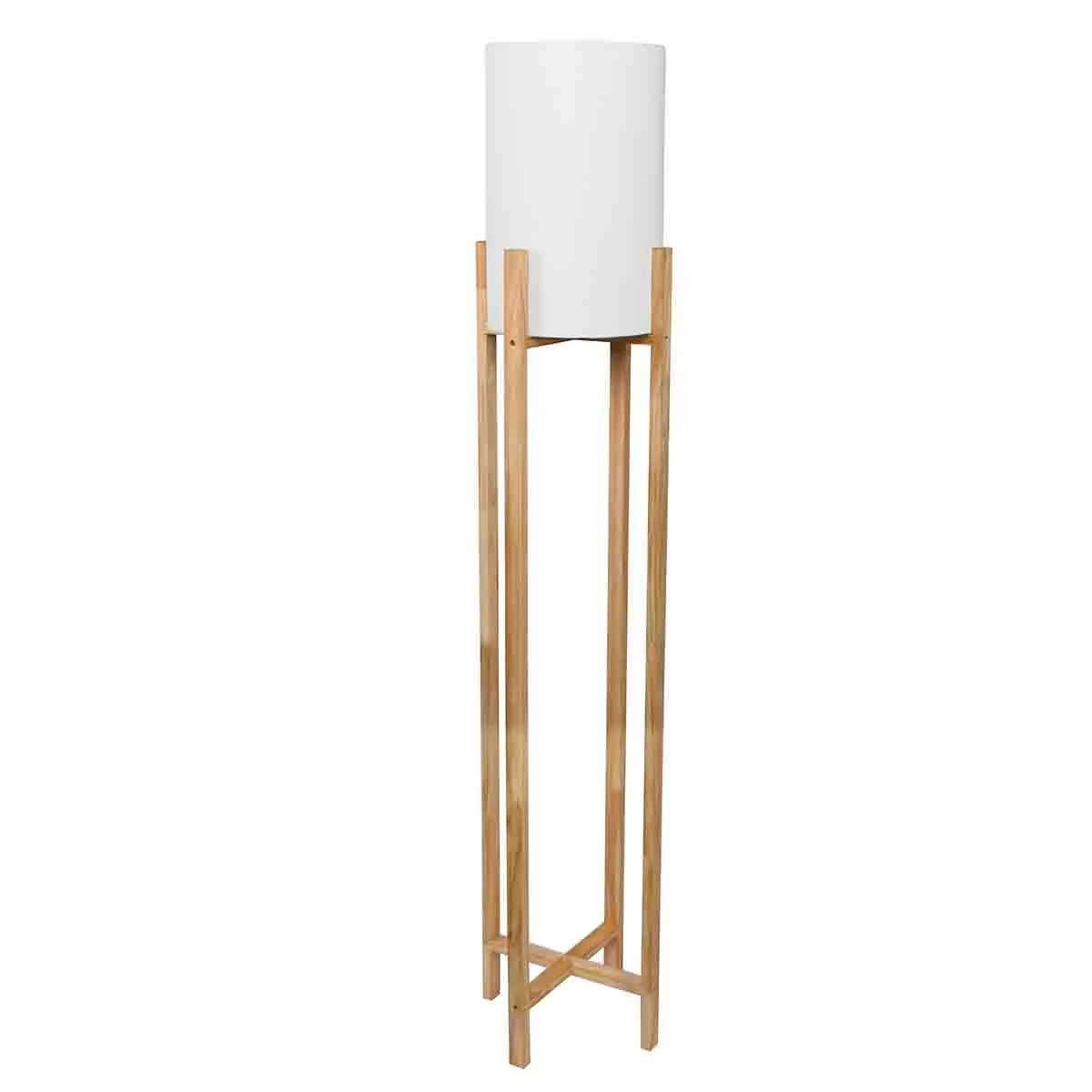 Soft Laurent Taylor - Wooden Tripod Floor Lamp Trendy