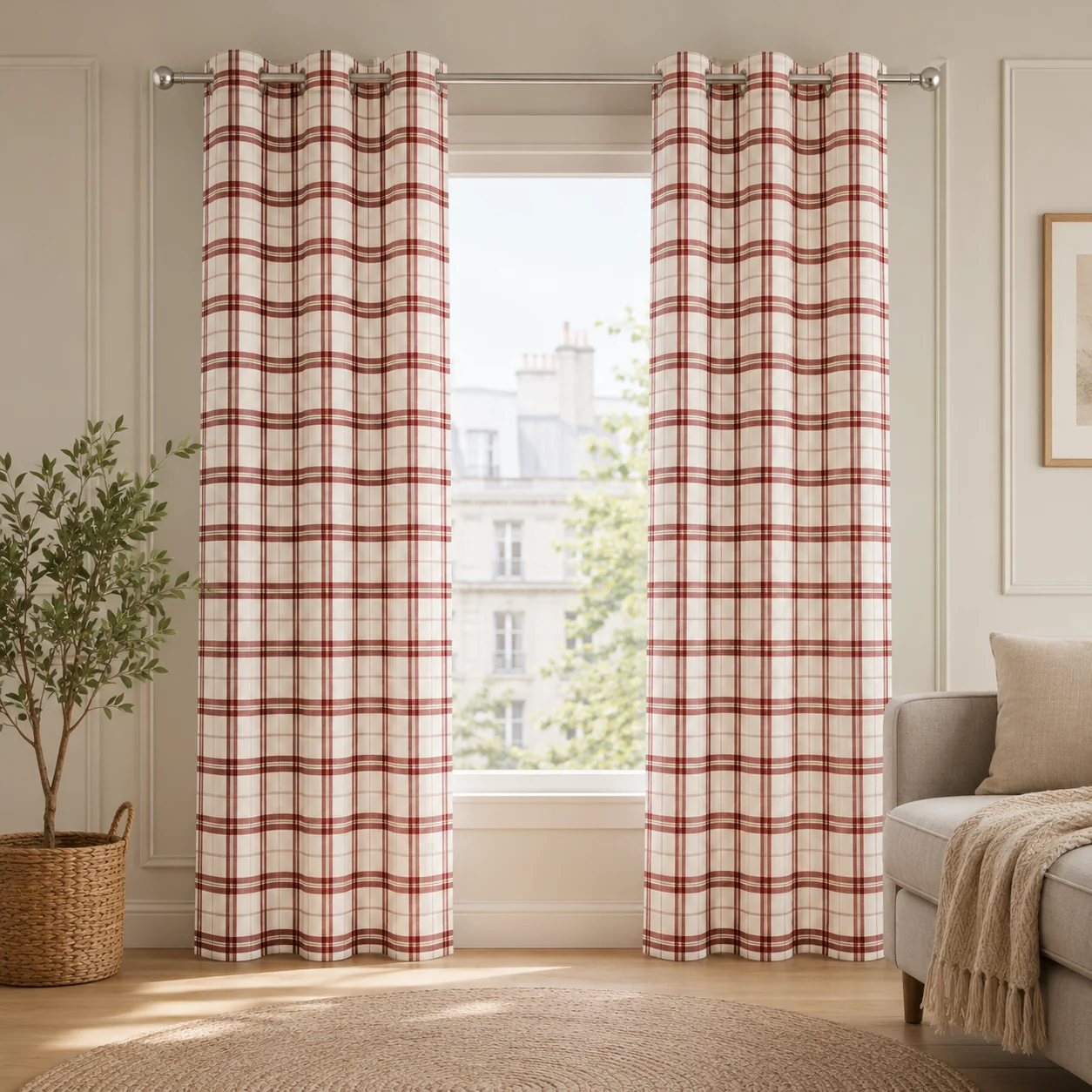 Dependable 2pk Panels Cristina Cotton Trusted