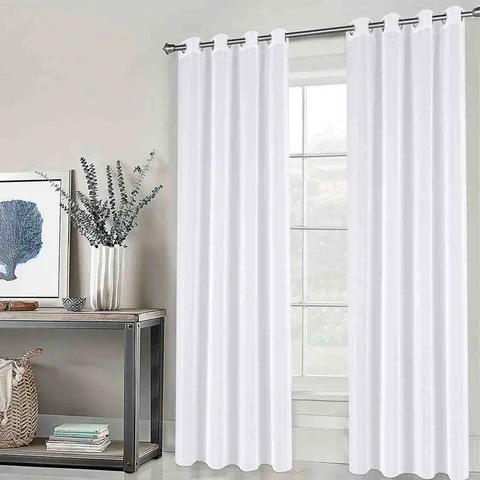 Responsible LAUREN TAYLOR - DEVORE 2 pk jacquard sheer panels Eco-Friendly