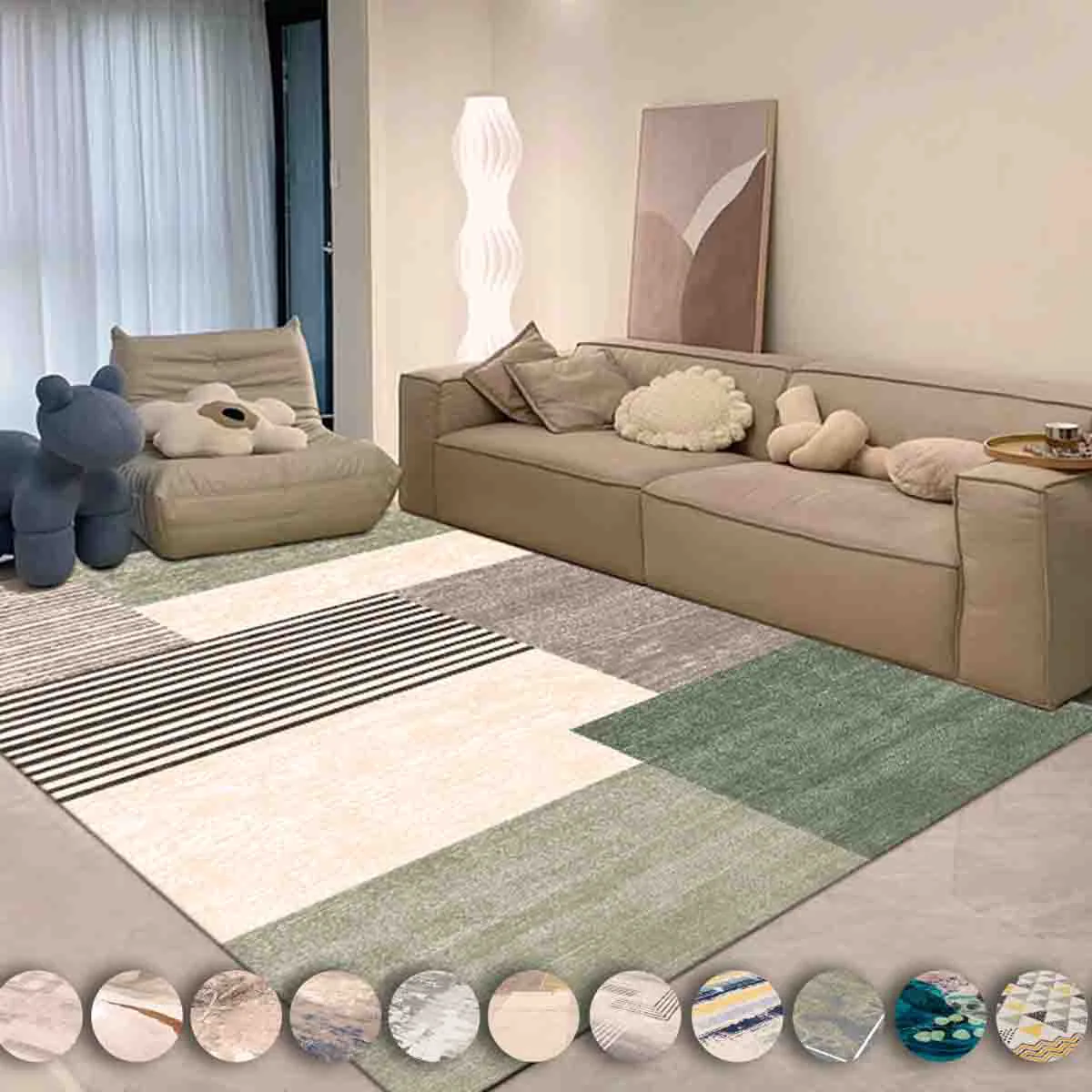 Long-Lasting Adrien Lewis - Crystal Velvet Area Carpet Rug Exclusive