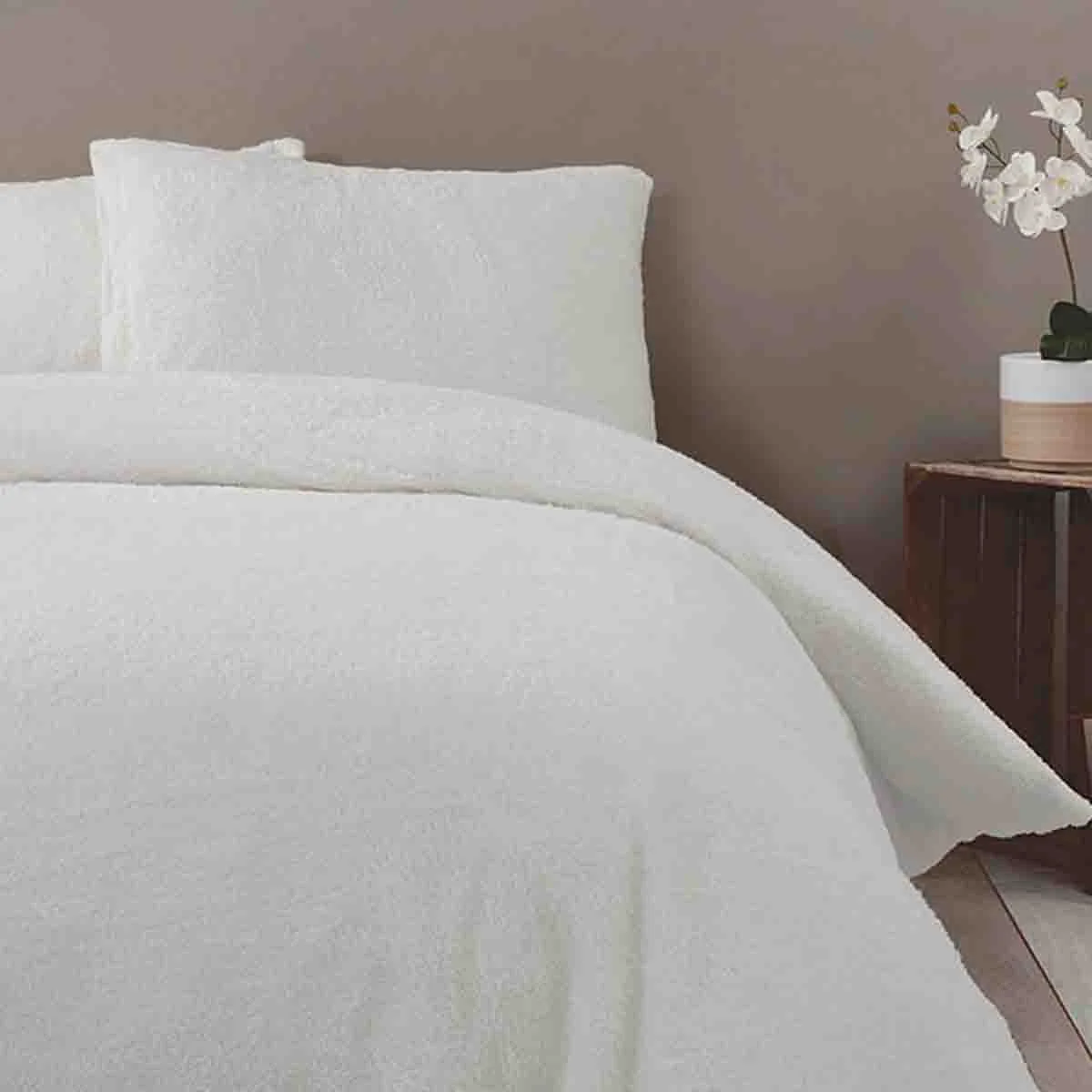 Flexible BODEN Sherpa Duvet Cover Set Specialty