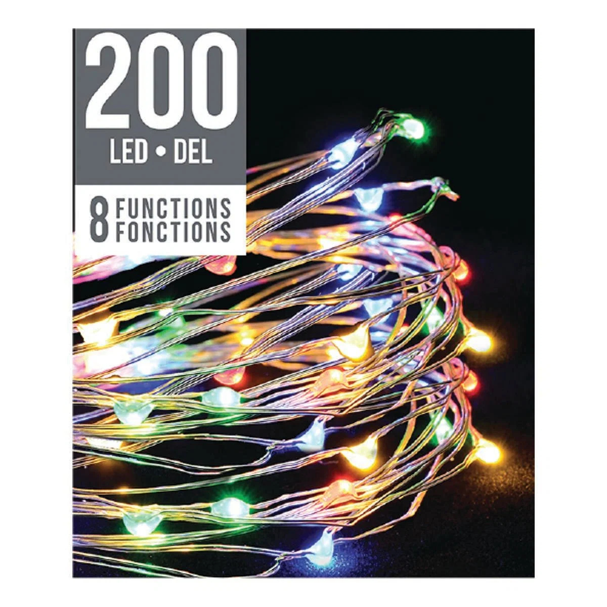 Excellent 200 Micro Indoor Outdoor Led String Multi color Superior