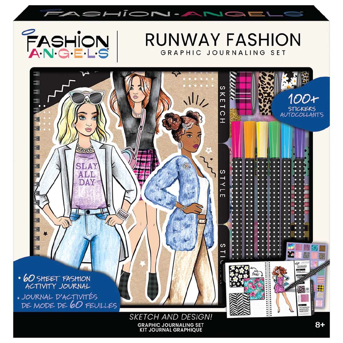 Fashionable Corners Graphiq-Runway Fashio Journal Kit Superior