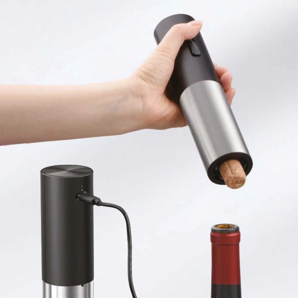 Trendy Rechargeable Electric Wine Opener Efficient