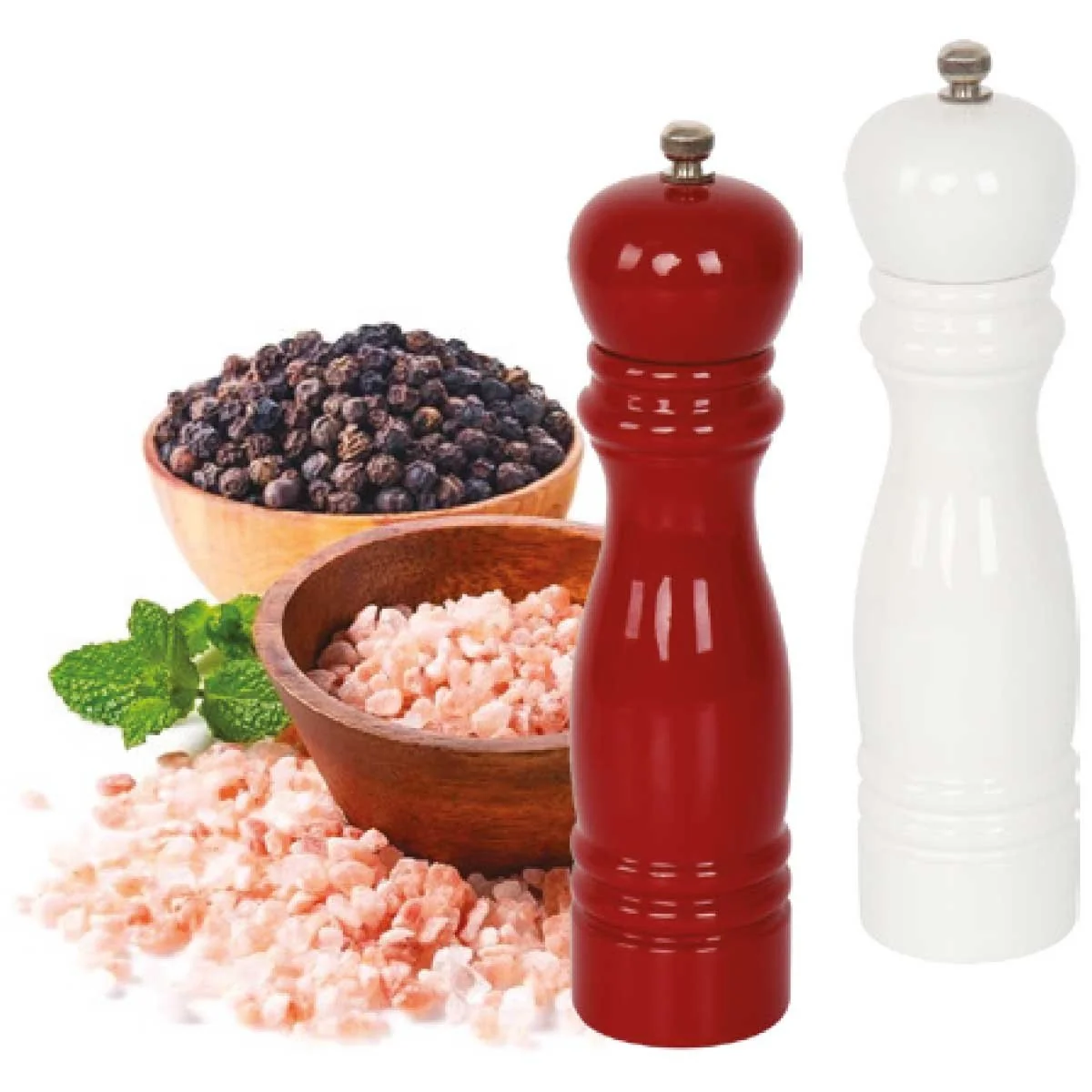 Safe A LA CUISINE - Manual Salt Pepper Grinder Mill Crafted