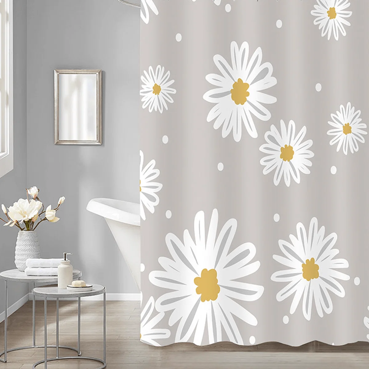 Carefully Designed LE SPA - DAISY Shower Curtain Reliable