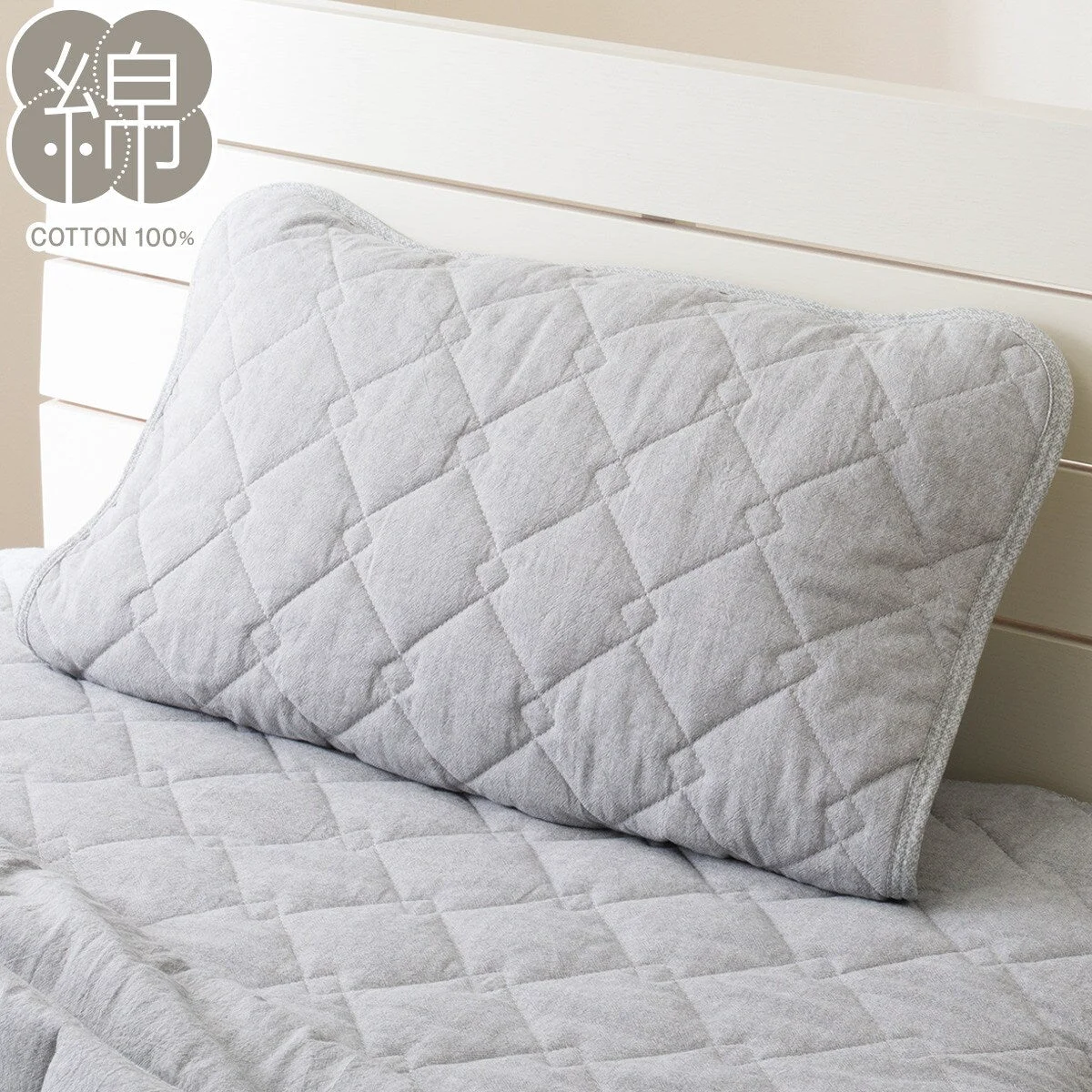 Expertly Made PILLOW PAD COTTON WASH DGY S2417 Crafted