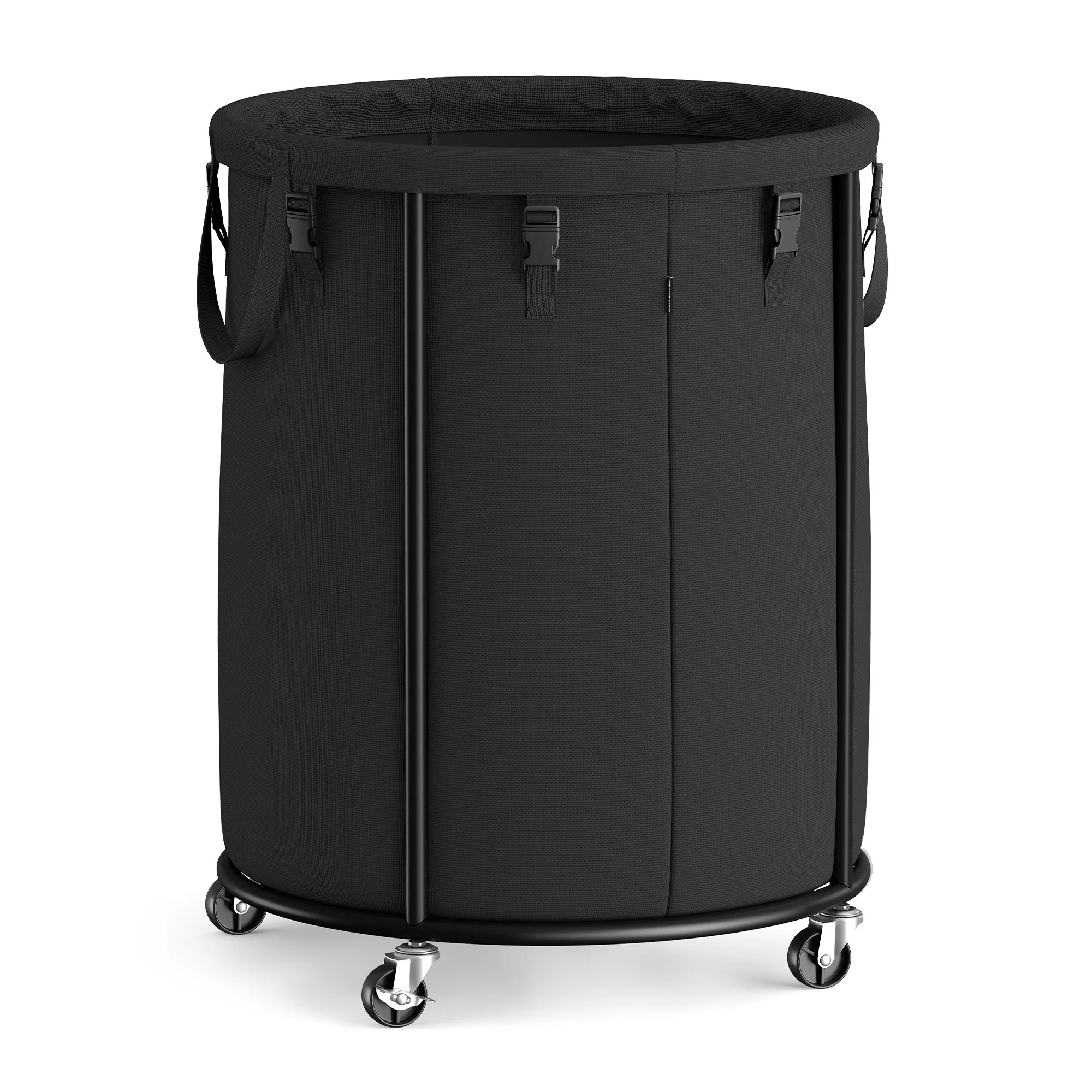 Environmentally Friendly SONGMICS SONGMICS Laundry Basket with Wheels Rolling Laundry Hamper with Steel Frame Casual