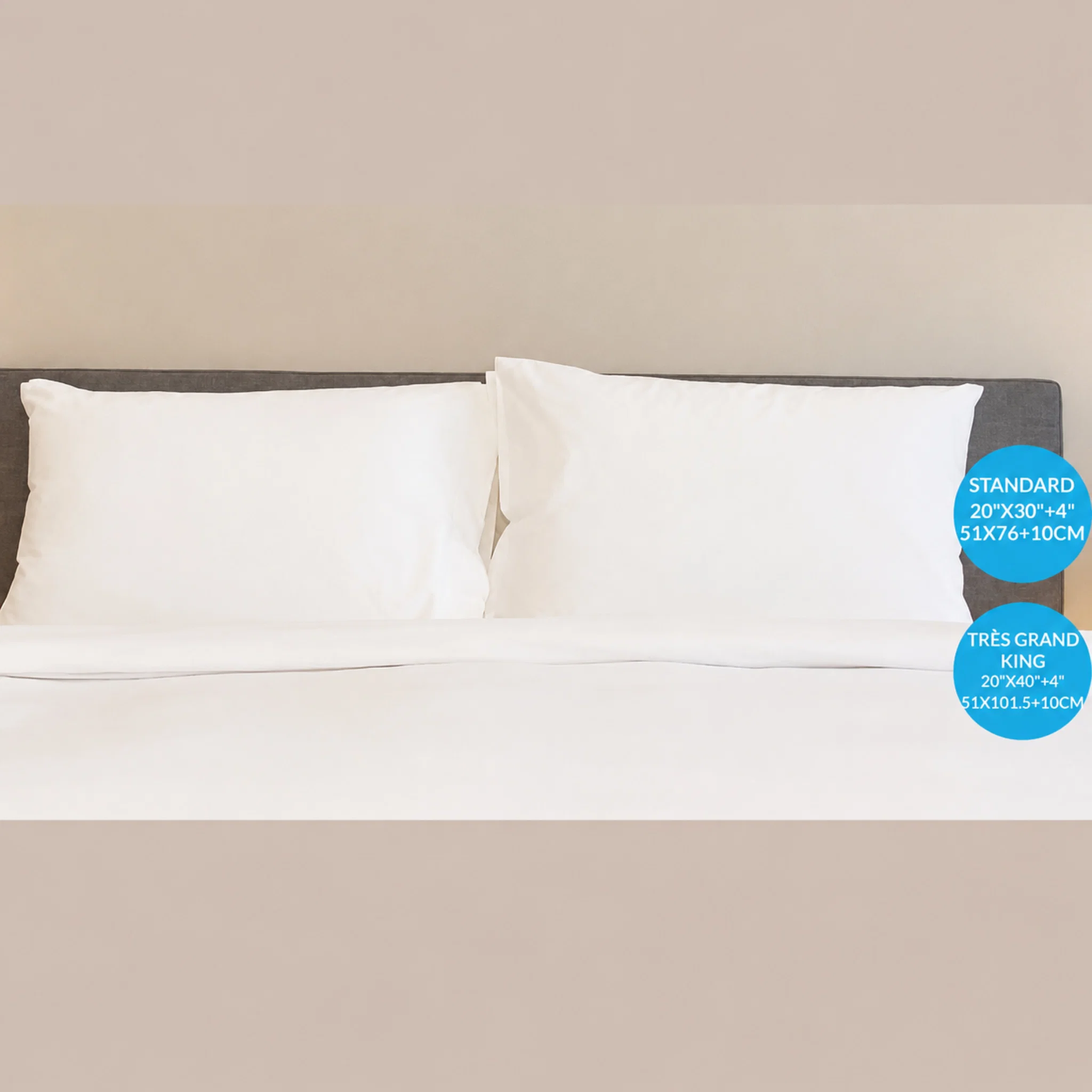 World-Class Lauren Taylor T300 Assorted Pillow Case pair Crafted